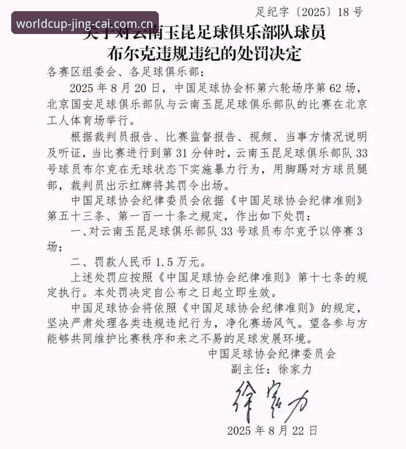 3类处罚案例解析中国足协第三批禁足名单背后的足球生态变革
